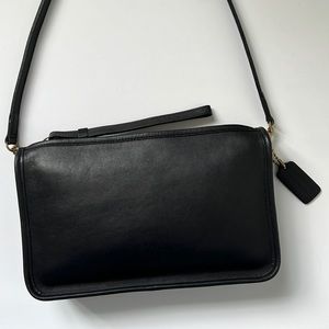 Mint Vintage Coach Basic Bag 9455 Crossbody Purse Black